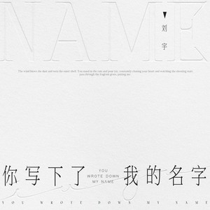 刘宇《你写下了我的名字》Flac/MP3格式 无损音乐下载-无损音乐源